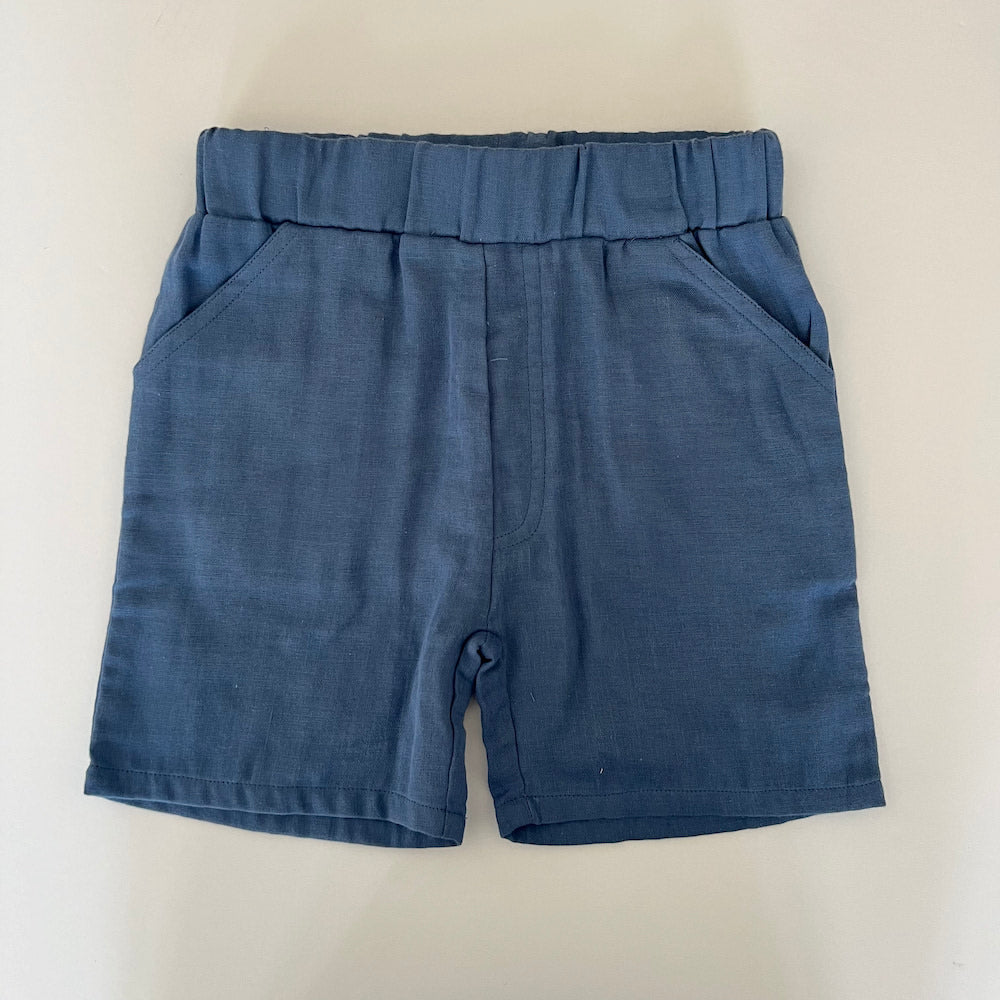 Muslin shorts - coronet blue