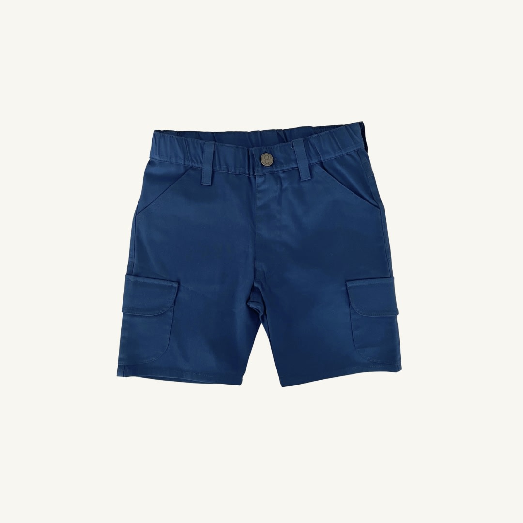 Falke cargo shorts - camel &amp; navy