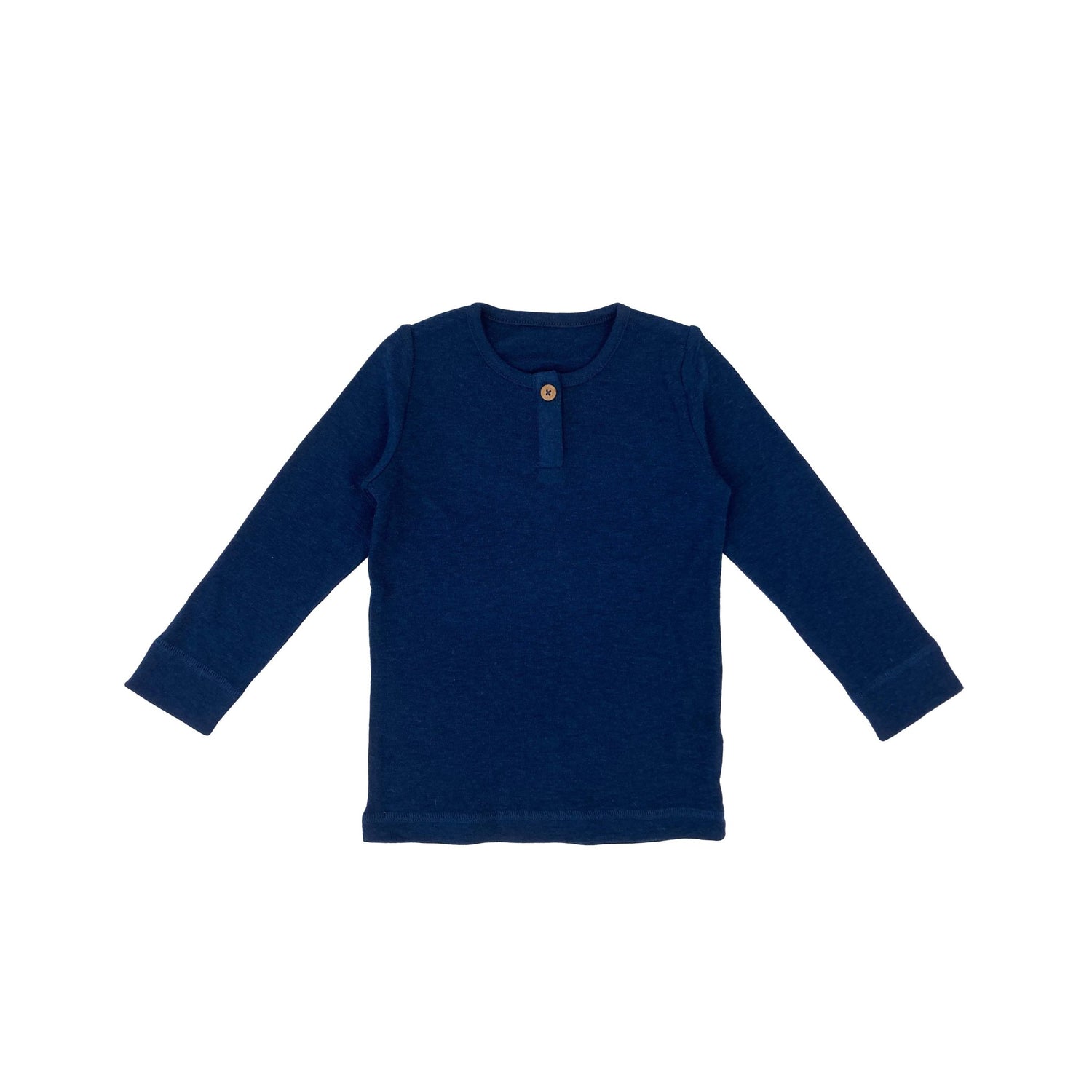 Frode uldbluse - navy